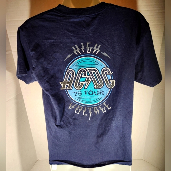 AC/DC Other - NWOT Kid's AC/DC High Voltage "75 Tour on the back T-shirt